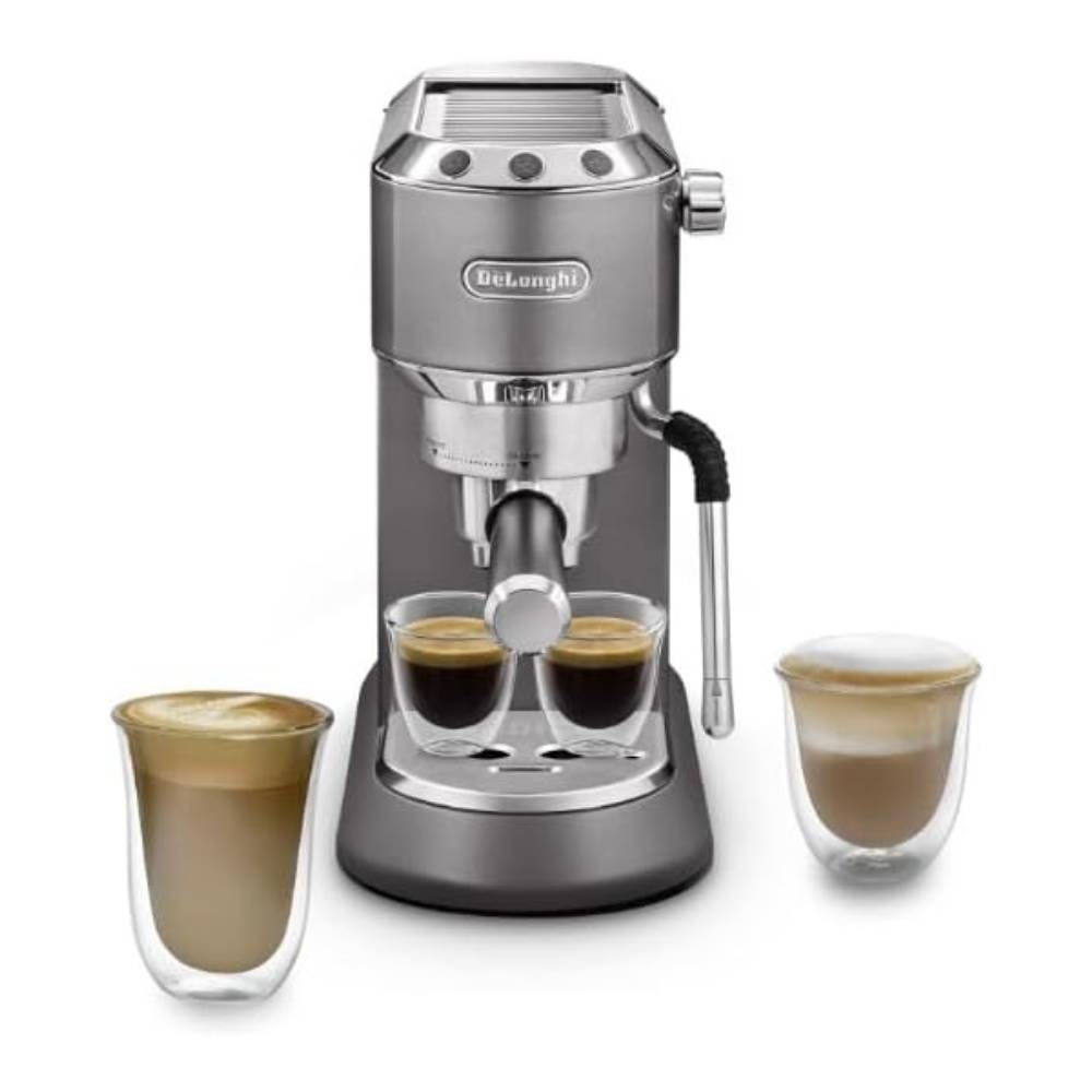 ماكينة صنع الإسبريسو ديلونجي سعة 1.1 لتر، رمادي EC885.GY. ضمان دولي ماكينة صنع الإسبريسو ديلونجي سعة 1.1 لتر، رمادي EC885.GY. ضمان دولي